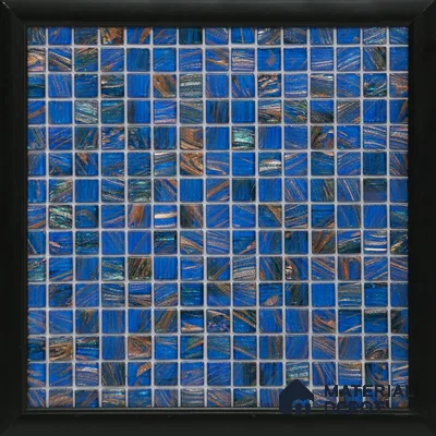 Mosaic Floor & Wall Tile TL 10707 G | 327 x 327 mm (Chip Size 20x20 mm) Glossy Finish Glass Tile - 4 mm | Suitable For Outdoor, Swimming Pool Area