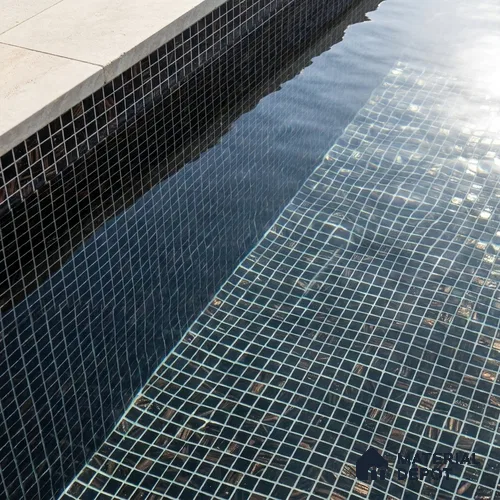 Mosaic Floor & Wall Tile TL 10707 H | 327 x 327 mm (Chip Size 20x20 mm) Glossy Finish Glass Tile - 4 mm | Suitable For Outdoor, Swimming Pool Area
