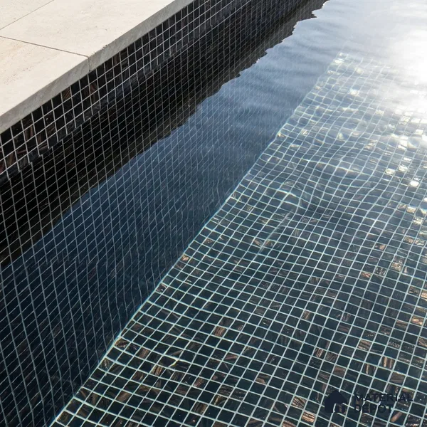 Mosaic Floor & Wall Tile TL 10707 H | 327 x 327 mm (Chip Size 20x20 mm) Glossy Finish Glass Tile - 4 mm | Suitable For Outdoor, Swimming Pool Area