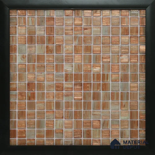 Mosaic Floor & Wall Tile TL 10707 I | 327 x 327 mm (Chip Size 20x20 mm) Glossy Finish Glass Tile - 4 mm | Suitable For Outdoor, Swimming Pool Area