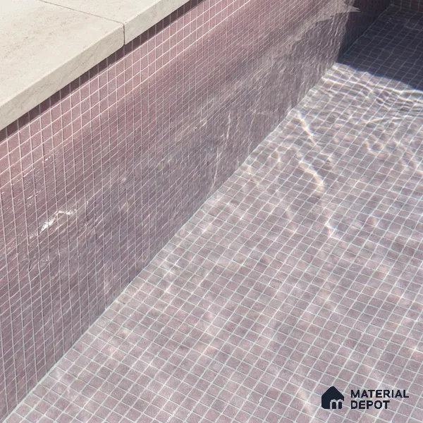 Mosaic Floor & Wall Tile TL 10708 AA | 327 x 327 mm (Chip Size 20x20 mm) Glossy Finish Glass Tile - 4 mm | Suitable For Outdoor, Swimming Pool Area