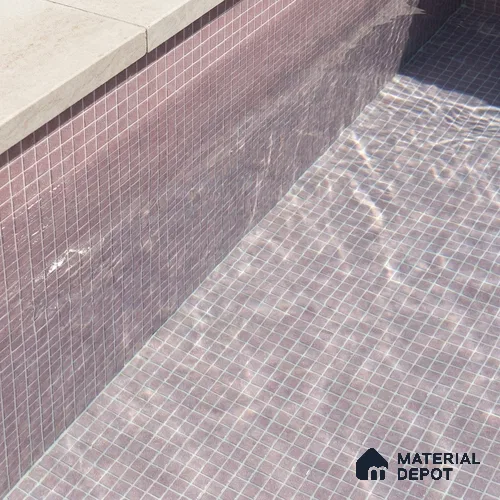 Mosaic Floor & Wall Tile TL 10708 AA | 327 x 327 mm (Chip Size 20x20 mm) Glossy Finish Glass Tile - 4 mm | Suitable For Outdoor, Swimming Pool Area