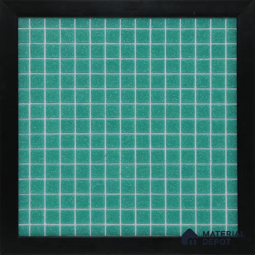 Mosaic Floor & Wall Tile TL 10708 F | 327 x 327 mm (Chip Size 20x20 mm) Glossy Finish Glass Tile - 4 mm | Suitable For Outdoor, Swimming Pool Area