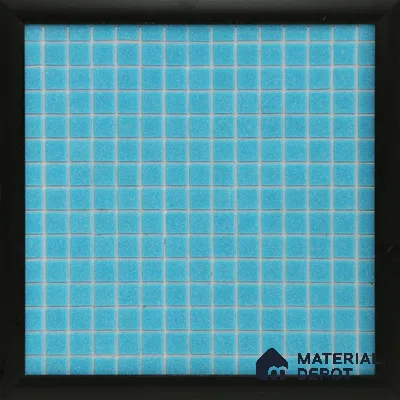 Mosaic Floor & Wall Tile TL 10708 H | 327 x 327 mm (Chip Size 20x20 mm) Glossy Finish Glass Tile - 4 mm | Suitable For Outdoor, Swimming Pool Area