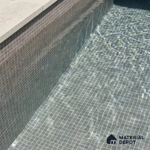 Mosaic Floor & Wall Tile TL 10708 J | 327 x 327 mm (Chip Size 20x20 mm) Glossy Finish Glass Tile - 4 mm | Suitable For Outdoor, Swimming Pool Area