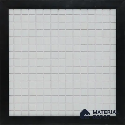 Mosaic Floor & Wall Tile TL 10708 | 327 x 327 mm (Chip Size 20x20 mm) Glossy Finish Glass Tile - 4 mm | Suitable For Outdoor, Swimming Pool Area