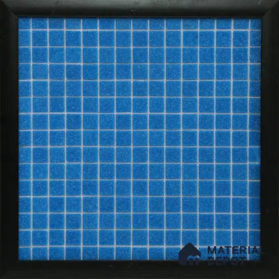Mosaic Floor & Wall Tile TL 10708 N | 327 x 327 mm (Chip Size 20x20 mm) Glossy Finish Glass Tile - 4 mm | Suitable For Outdoor, Swimming Pool Area