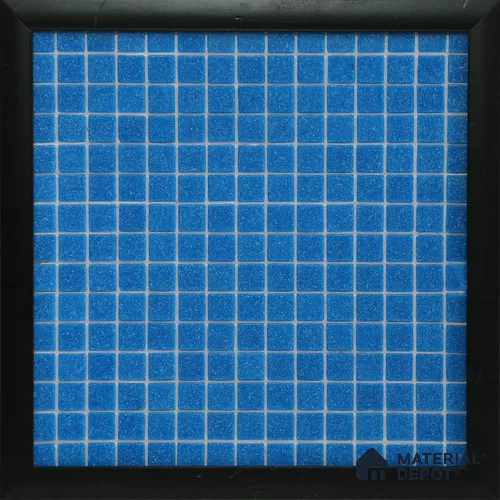 Mosaic Floor & Wall Tile TL 10708 N | 327 x 327 mm (Chip Size 20x20 mm) Glossy Finish Glass Tile - 4 mm | Suitable For Outdoor, Swimming Pool Area