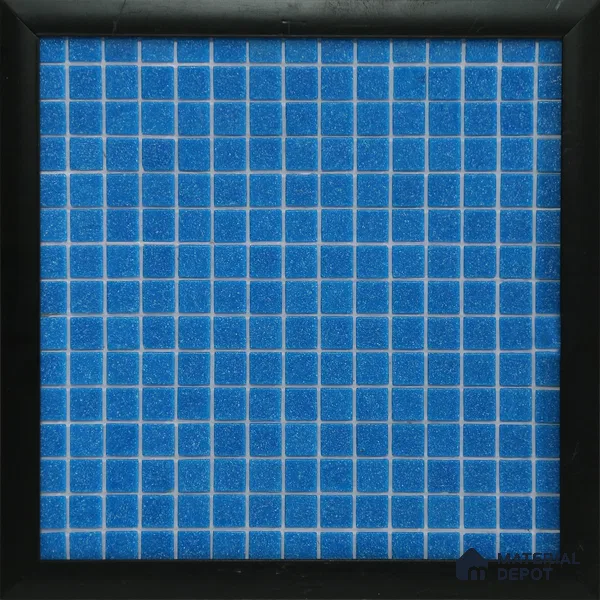Mosaic Floor & Wall Tile TL 10708 N | 327 x 327 mm (Chip Size 20x20 mm) Glossy Finish Glass Tile - 4 mm | Suitable For Outdoor, Swimming Pool Area