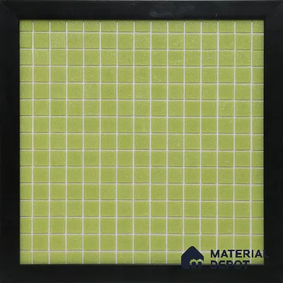Mosaic Floor & Wall Tile TL 10708 P | 327 x 327 mm (Chip Size 20x20 mm) Glossy Finish Glass Tile - 4 mm | Suitable For Outdoor, Swimming Pool Area