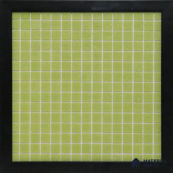 Mosaic Floor & Wall Tile TL 10708 P | 327 x 327 mm (Chip Size 20x20 mm) Glossy Finish Glass Tile - 4 mm | Suitable For Outdoor, Swimming Pool Area