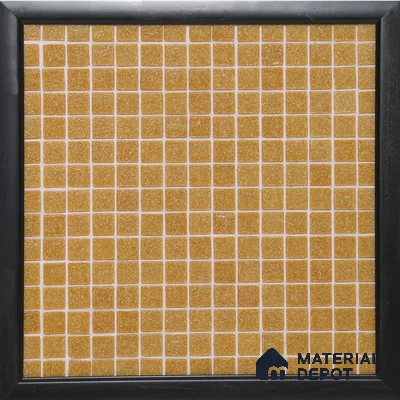 Mosaic Floor & Wall Tile TL 10708 U | 327 x 327 mm (Chip Size 20x20 mm) Glossy Finish Glass Tile - 4 mm | Suitable For Outdoor, Swimming Pool Area