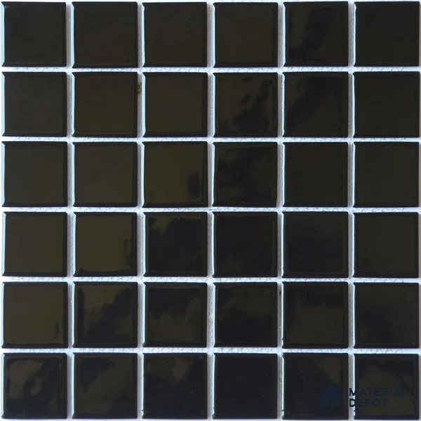 Mosaic Floor & Wall Tile TL 10718 C | 303 X 303 mm (Chip Size 48x48 mm) Glossy Finish Porcelain Tile - 6 mm | Suitable For Outdoor, Swimming Pool Area