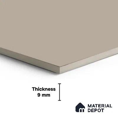 Plain Wall & Floor Tile TL 10743 Cappuccino Beige 4 ft x 2 ft Matte Finish Full Body Vitrified Tile - 9 mm | Suitable For Living Room, Hall, Bedroom