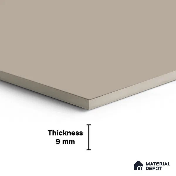 Plain Wall & Floor Tile TL 10743 Cappuccino Beige 4 ft x 2 ft Matte Finish Full Body Vitrified Tile - 9 mm | Suitable For Living Room, Hall, Bedroom