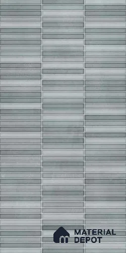 Faux Subway Wall Tile TL 10777 C Stark Hue 2 ft x 1 ft Glossy Finish Ceramic Tile - 9 mm | Please Expect a Slight Variation of Pattern