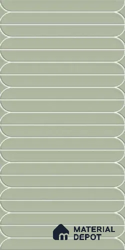 Faux Subway Wall Tile TL 10779 Cerlat Bice 2 ft x 1 ft Glossy Finish Ceramic Tile - 9 mm | Please Expect a Slight Variation of Pattern