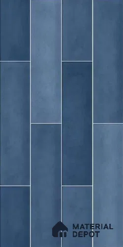 Faux Subway Wall Tile TL 10780 E Fima Ocean 2 ft x 1 ft Glossy Finish Ceramic Tile - 9 mm | Please Expect a Slight Variation of Pattern