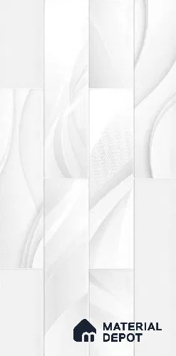 Faux Subway Wall Tile TL 10780 F Fima Reactive Decor 4 2 ft x 1 ft Glossy Finish Ceramic Tile - 9 mm