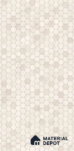 Faux Mosaic Wall Tile TL 10781 Gems Marfil 2 ft x 1 ft Glossy Finish Ceramic Tile - 9 mm