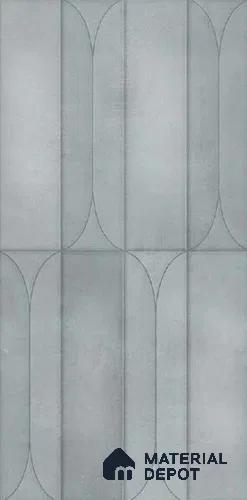 Faux Subway Wall Tile TL 10782 E Arch Hue 2 ft x 1 ft Glossy Finish Ceramic Tile - 9 mm | Please Expect a Slight Variation of Pattern