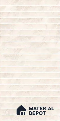 Faux Subway Wall Tile TL 10783 E Bamboo Marfil 2 ft x 1 ft Glossy Finish Ceramic Tile - 9 mm | Please Expect a Slight Variation of Pattern