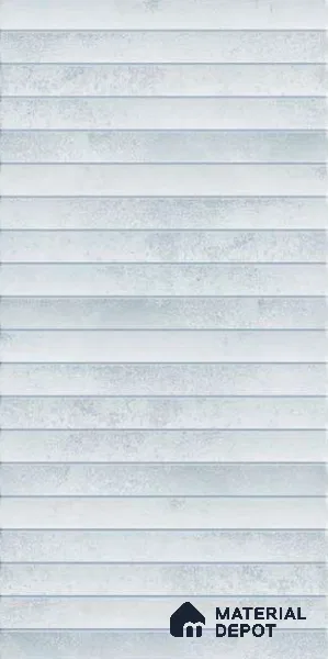Faux Subway Wall Tile TL 10783 G Bamboo Sea 2 ft x 1 ft Glossy Finish Ceramic Tile - 9 mm | Please Expect a Slight Variation of Pattern