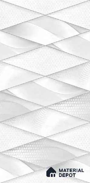 Faux Subway Wall Tile TL 10785 C Jewel Reactive Decor 1 2 ft x 1 ft Glossy Finish Ceramic Tile - 9 mm