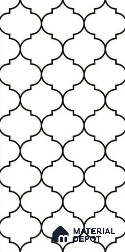 Highlighter Wall Tile TL 10787 Lantern Line 2 ft x 1 ft Glossy Finish Ceramic Tile - 9 mm | Suitable For Kitchen, Bathroom & Accent/Feature Wall