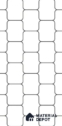 Highlighter Wall Tile TL 10788 Luca Line 2 ft x 1 ft Glossy Finish Ceramic Tile - 9 mm | Suitable For Kitchen, Bathroom & Accent/Feature Wall