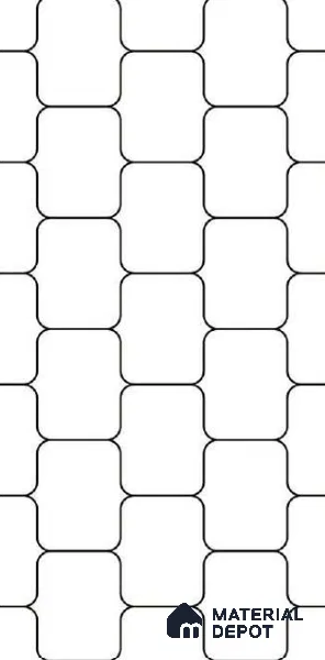 Highlighter Wall Tile TL 10788 Luca Line 2 ft x 1 ft Glossy Finish Ceramic Tile - 9 mm | Suitable For Kitchen, Bathroom & Accent/Feature Wall