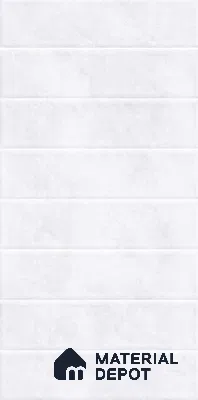 Faux Subway Wall Tile TL 10792 D Tierras Milky 2 ft x 1 ft Glossy Finish Ceramic Tile - 9 mm | Please Expect a Slight Variation of Pattern