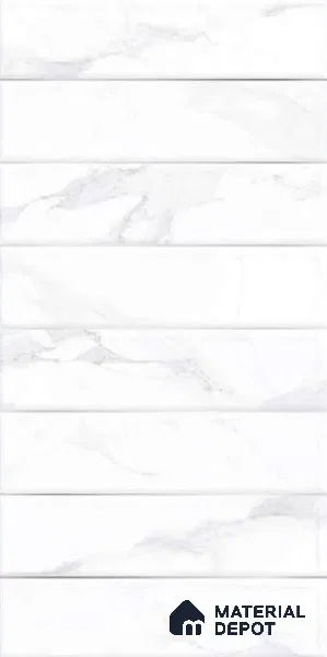 Faux Subway Wall Tile TL 10792 F Tierras Satvario 2 ft x 1 ft Glossy Finish Ceramic Tile - 9 mm | Please Expect a Slight Variation of Pattern