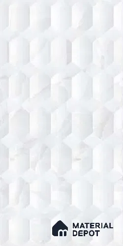 Faux Subway Wall Tile TL 10795 B Parchment 2 ft x 1 ft Glossy Finish Ceramic Tile - 9 mm | Please Expect a Slight Variation of Pattern
