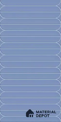 Faux Subway Wall Tile TL 10811 B Belle Glue Sky 2 ft x 1 ft Glue Matte Finish Ceramic Tile - 9 mm | Please Expect a Slight Variation of Pattern