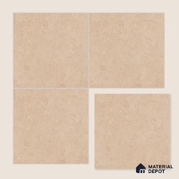 Moroccan Wall & Floor Tile TL 10819 Toasted Cream 1 ft x 1 ft Matt Luster Finish Ceramic Tile - 10 mm | Suitable For Kitchen, Bathroom, Balcony | Please Expect a Slight Variation of Pattern