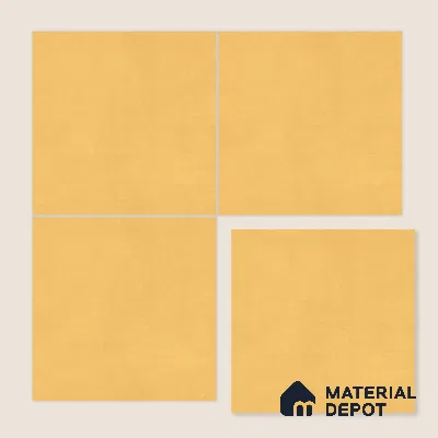 Moroccan Wall & Floor Tile TL 10824 Amber Ochre 1 ft x 1 ft Matt Luster Finish Ceramic Tile - 10 mm | Suitable For Kitchen, Bathroom, Balcony | Please Expect a Slight Variation of Pattern