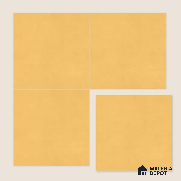 Moroccan Wall & Floor Tile TL 10824 Amber Ochre 1 ft x 1 ft Matt Luster Finish Ceramic Tile - 10 mm | Suitable For Kitchen, Bathroom, Balcony | Please Expect a Slight Variation of Pattern