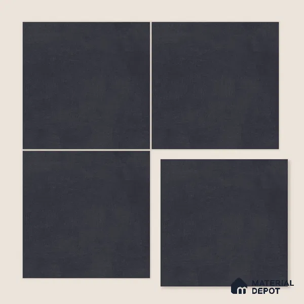 Moroccan Wall & Floor Tile TL 10825 Obsidian Shadow 1 ft x 1 ft Matt Luster Finish Ceramic Tile - 10 mm | Suitable For Kitchen, Bathroom, Balcony | Please Expect a Slight Variation of Pattern