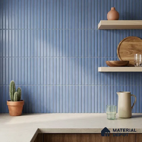 Faux Subway Wall Tile TL 10841 E 1 ft x 1 ft Glue Matte Finish Ceramic Tile - 9 mm | Please Expect a Slight Variation of Pattern