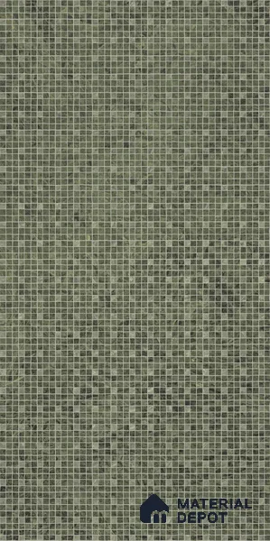 Faux Mosaic Floor & Wall Tile TL 10843 B Verdant 4 ft x 2 ft Vitrified Granula Carving Matte Finish - 9 mm | 4 Random Design | Suitable for Living Room, Bedroom, Dining, Kitchen & Bathroom