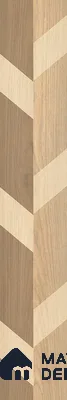Wooden Look Floor Tile TL 10886 Shred Wood Decore 4 ft x 8 inc Fusion Finish Vitrified Tile - 9 mm | 4 Random Design | Suitable For Living Room, Bedroom & Dining Area | 2-3 mm Spacer is Mandatory