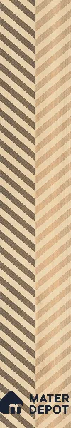 Wooden Look Floor Tile TL 10886 Shred Wood Decore 4 ft x 8 inc Fusion Finish Vitrified Tile - 9 mm | 4 Random Design | Suitable For Living Room, Bedroom & Dining Area | 2-3 mm Spacer is Mandatory