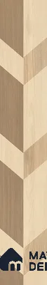 Wooden Look Floor Tile TL 10886 Shred Wood Decore 4 ft x 8 inc Fusion Finish Vitrified Tile - 9 mm | 4 Random Design | Suitable For Living Room, Bedroom & Dining Area | 2-3 mm Spacer is Mandatory