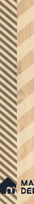 Wooden Look Floor Tile TL 10886 Shred Wood Decore 4 ft x 8 inc Fusion Finish Vitrified Tile - 9 mm | 4 Random Design | Suitable For Living Room, Bedroom & Dining Area | 2-3 mm Spacer is Mandatory
