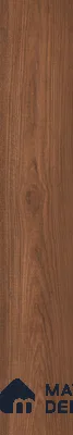 Wooden Look Floor Tile TL 10887 B Parquet Brown 4 ft x 8 inc Matte Finish Vitrified Tile - 9 mm | 6 Random Design | Suitable For Living Room, Bedroom & Dining Area | 2-3 mm Spacer is Mandatory