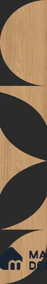 Wooden Look Floor Tile TL 10889 Blonde Wood Decore 4 ft x 8 inc Fusion Finish Vitrified Tile - 9 mm | 4 Random Design | Suitable For Living Room, Bedroom & Dining Area | 2-3 mm Spacer is Mandatory