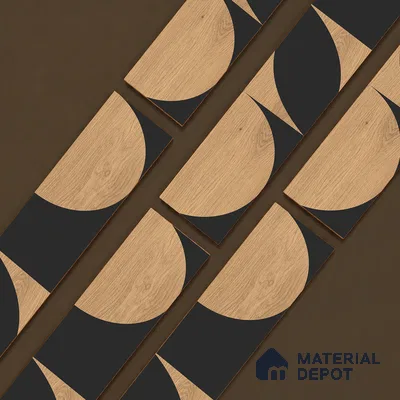Wooden Look Floor Tile TL 10889 Blonde Wood Decore 4 ft x 8 inc Fusion Finish Vitrified Tile - 9 mm | 4 Random Design | Suitable For Living Room, Bedroom & Dining Area | 2-3 mm Spacer is Mandatory