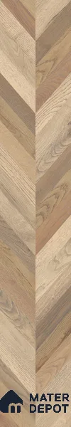 Wooden Look Floor Tile TL 10890 Axilam Wood Beige 4 ft x 8 inc Matte Finish Vitrified Tile - 9 mm | 5 Random Design | Suitable For Living Room, Bedroom & Dining Area | 2-3 mm Spacer is Mandatory