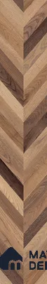Wooden Look Floor Tile TL 10890 B Axilam Wood Brown 4 ft x 8 inc Matte Finish Vitrified Tile - 9 mm | 5 Random Design | Suitable For Living Room, Bedroom & Dining Area | 2-3 mm Spacer is Mandatory